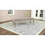 Banc recouverts de tissu d'ameublement Fleur-1230573236