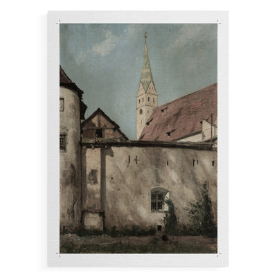 Paysage rétro CXC III - impression sur toile seulement - non encadrée