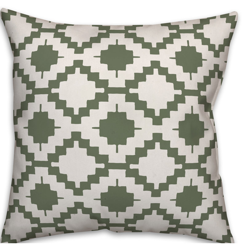 Aztec Geometric Pillow Insert, 16" x 16"