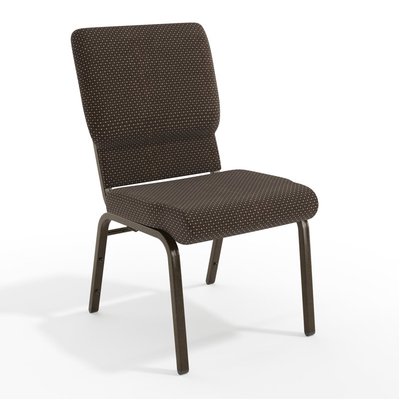 Chaise Lionel, Filon doré, Brun