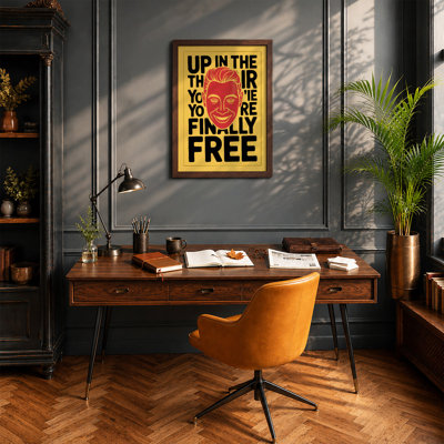 Finally Free Modern - Framed Print