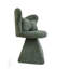 Fauteuil d'appoint pivotant de 18,11 pouces pour le salon de la chambre à coucher-667163362