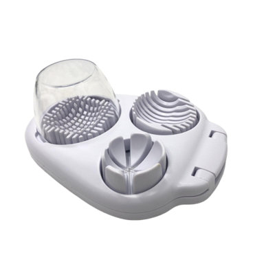 Multi function egg cutter Multifunctional Three-in-one Eggs Fruit Slicers Manual Crusher Fruit Slicers