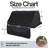 Covered Living 45″ Black Vinyl Built-In BBQ Grill Cover / Outdoor Kitchen Island Heavy Duty, Water Repellent-105426942-49811848