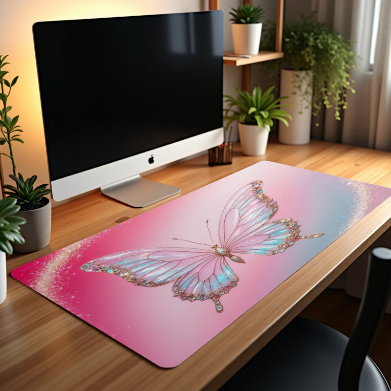 Polyester Desk Pad, 31.5x15.5