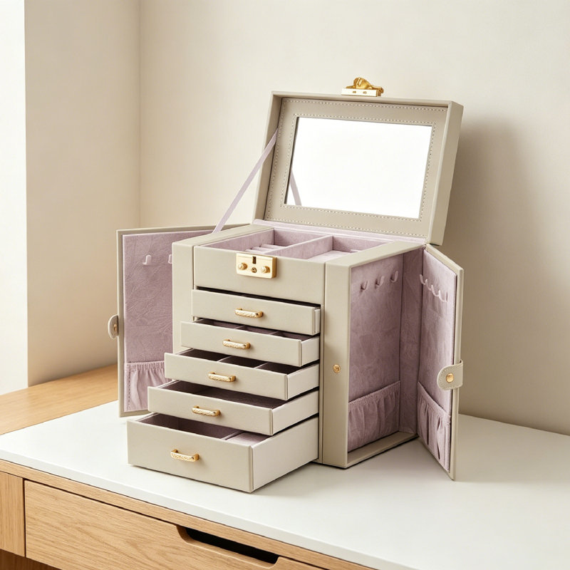 jewelry box, White