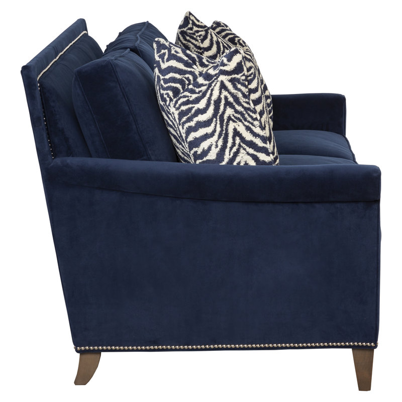 Libby Langdon Sofa, Walnut, 1183 Dove