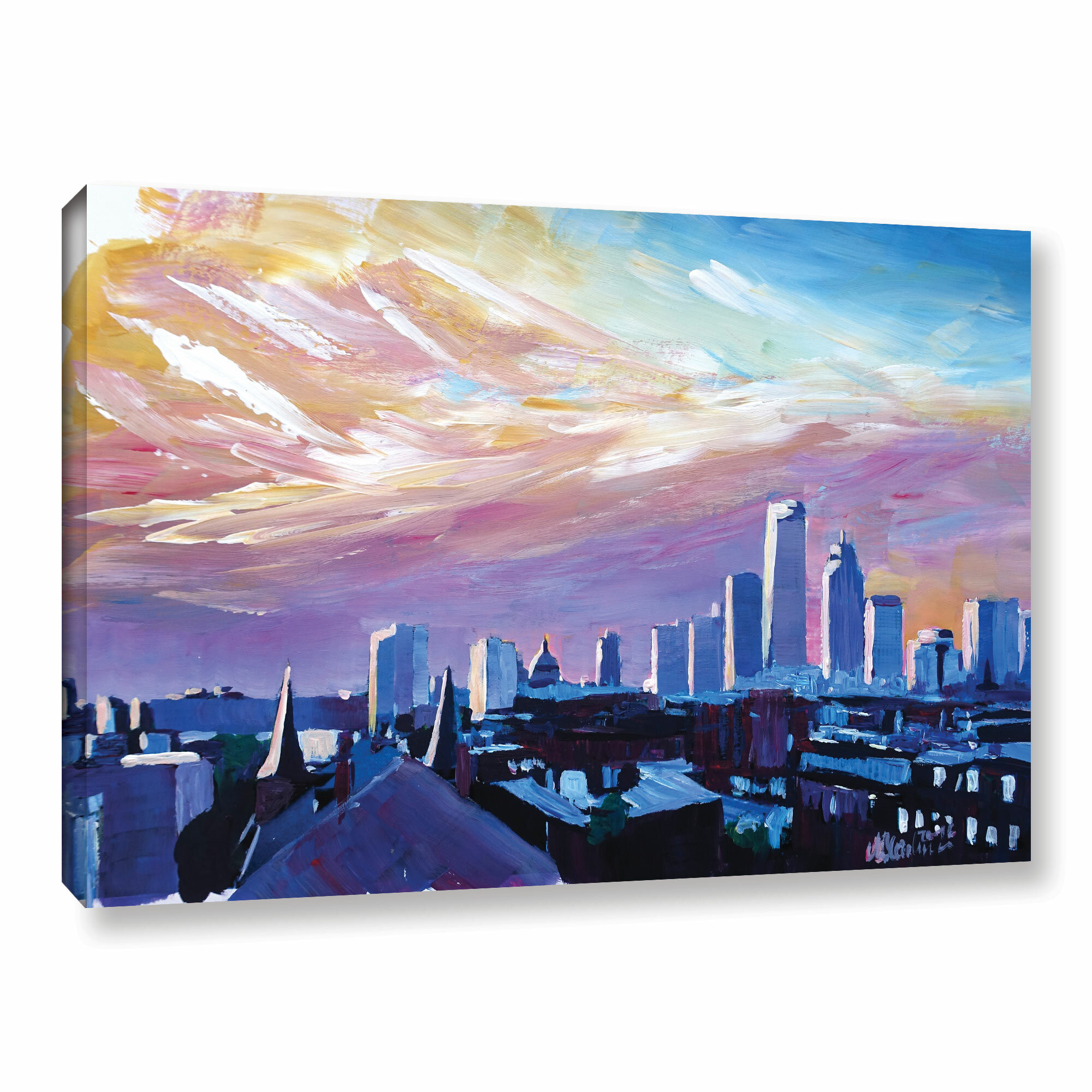 Wrought Studio Boston Massachusetts Skyline by Markus and Martina