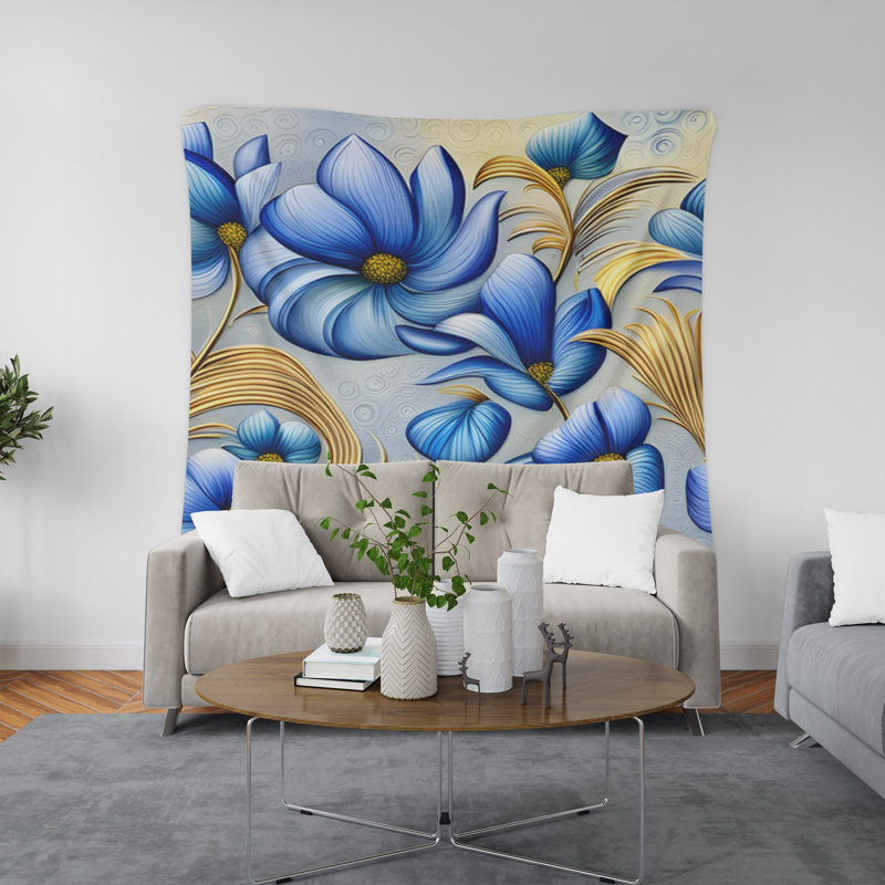 Tapisserie murale, H 60 po x l 51 po