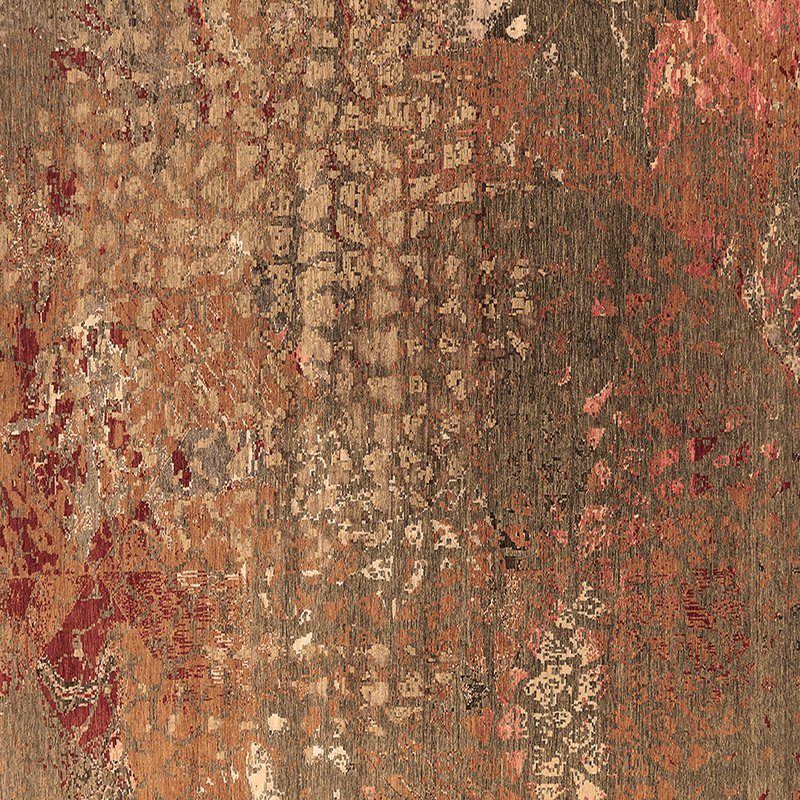 Oriental Indoor Rug, Square 6'