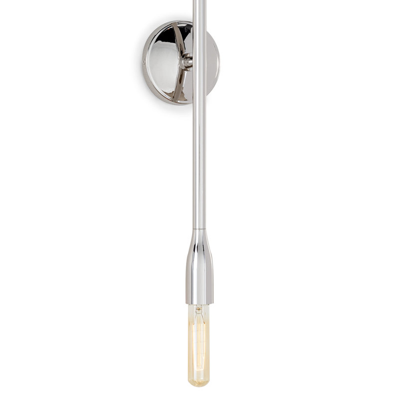 Cobra 2 - Light Wallchiere, Polished Nickel
