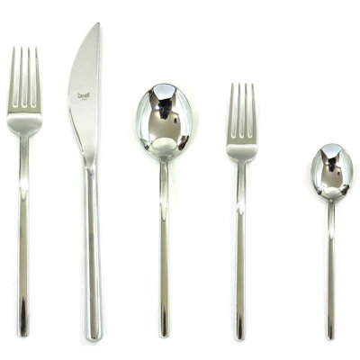 Sveva Flatware Set - 20 Pieces - Stainless Steel