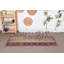 Petit tapis 2,6 x 4,8 pi, tapis turc, tapis de chambre rouge, tapis modernes, tapis géométriques, tapis rétro