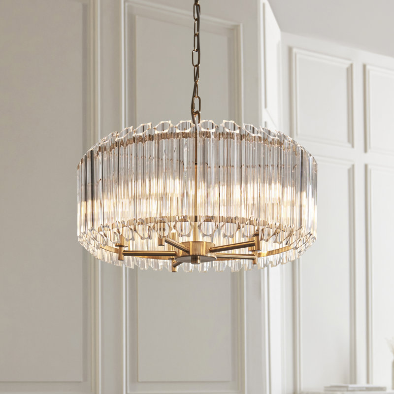 Valentin 3-Light Chandelier, 186cm H x 52cm W x 52cm D, 5 Lights