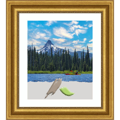 Khortny Gold Picture Frame with Mat