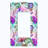 Patterned 1 - Gang Rocker Standard Wall Plate