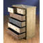 Commode d'appoint 6 tiroirs Kinzie