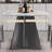 Natural Luxury Marble Rectangular Dining Table Sets-104312822-125121002