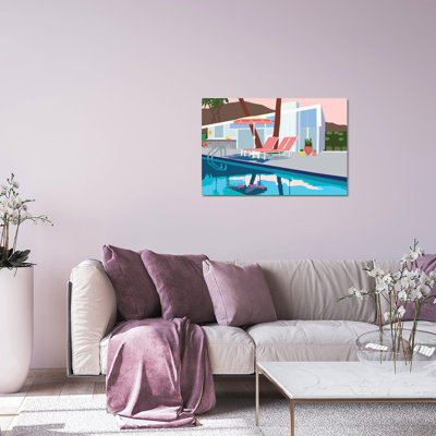 " Pool Lounge I " by Jen Bucheli