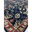 Tapis bleu marine / rouge Gabbeh-92598287