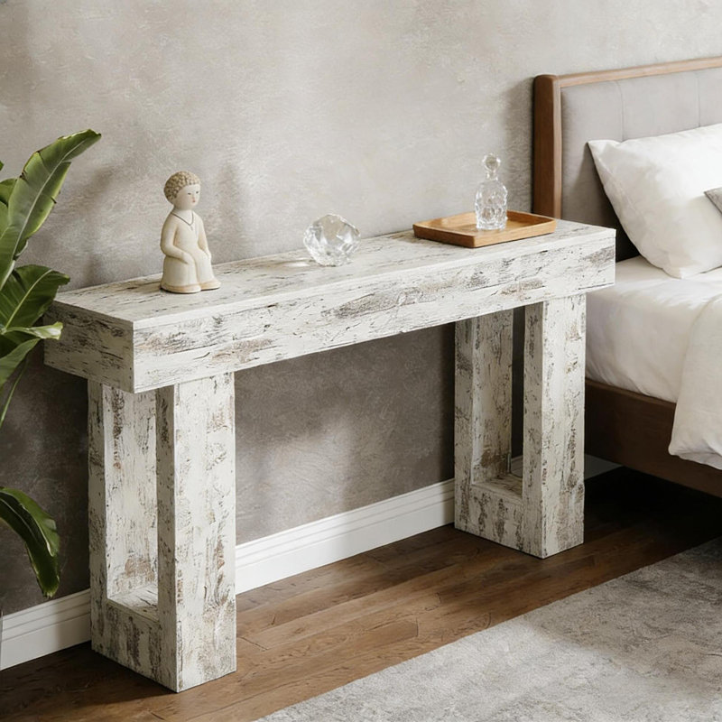 Stable TV Stand,Elegant Console Table,Wooden Side Table