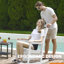 Chaises berçantes d'extérieur en PEHD pour patio-552783072