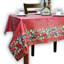 Wipeable Spill Resistant French Acrylic Coated Tablecloth-2042867302