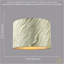20cm H Linen Drum Lamp Shade ( No Direct Attachment Method ) in Silver