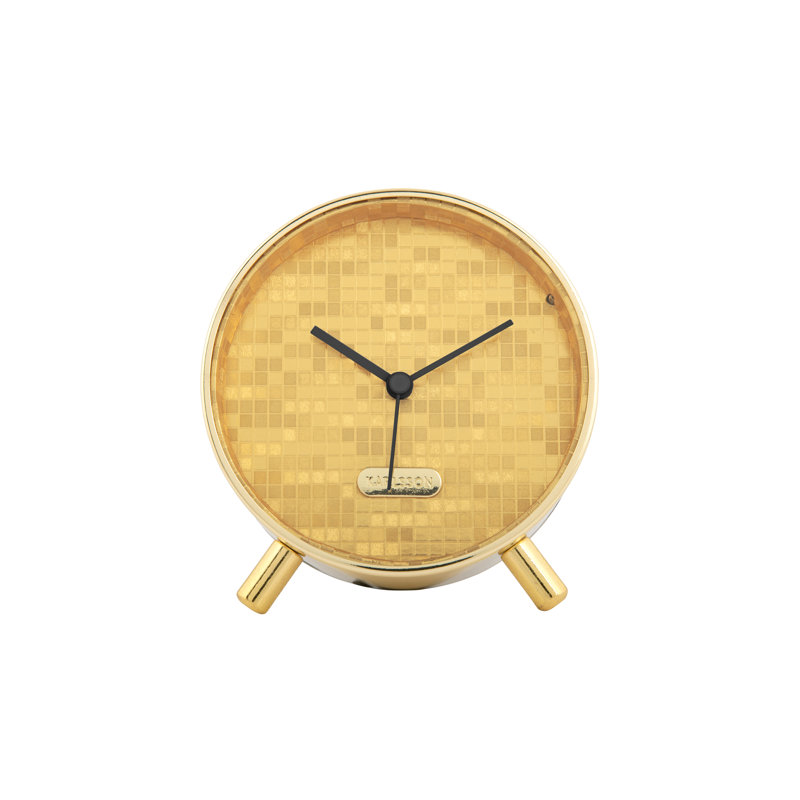 Iron Mechanical Alarm Clock, Gold