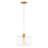 1 - Light Brown Single Pendant