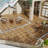 Floor Tiles Pack Of 11  WPC Wood-Plastic Composite Deck Tiles DIY Interlocking Decking Tiles-113414154