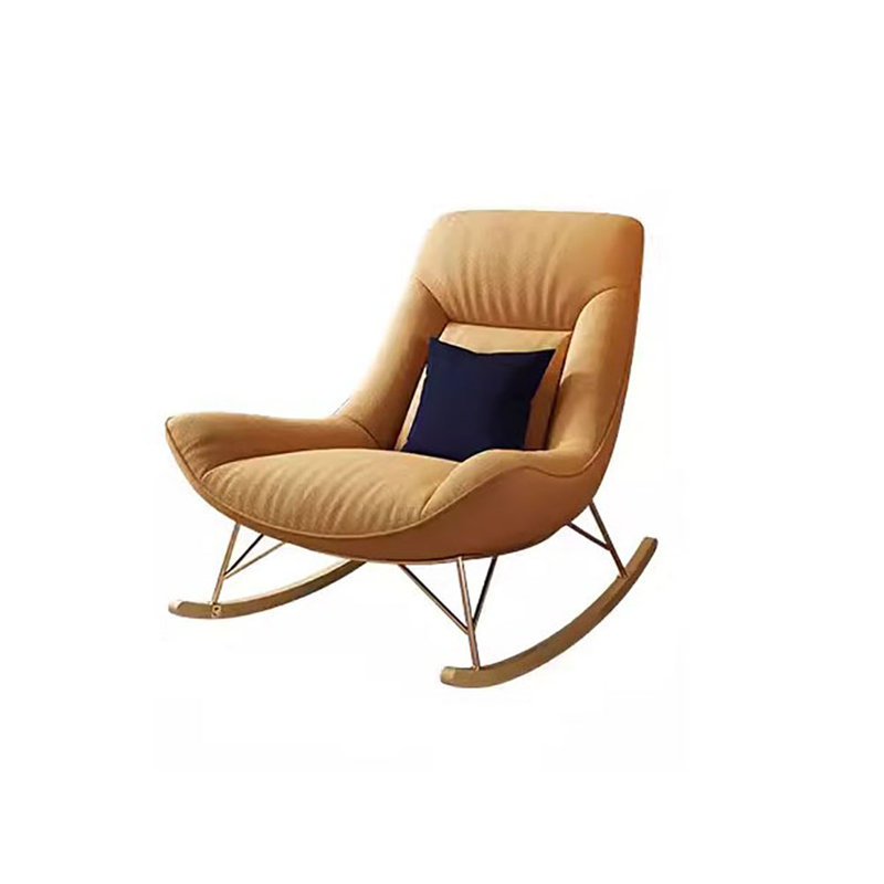 Chaise berçante Home, Jaune
