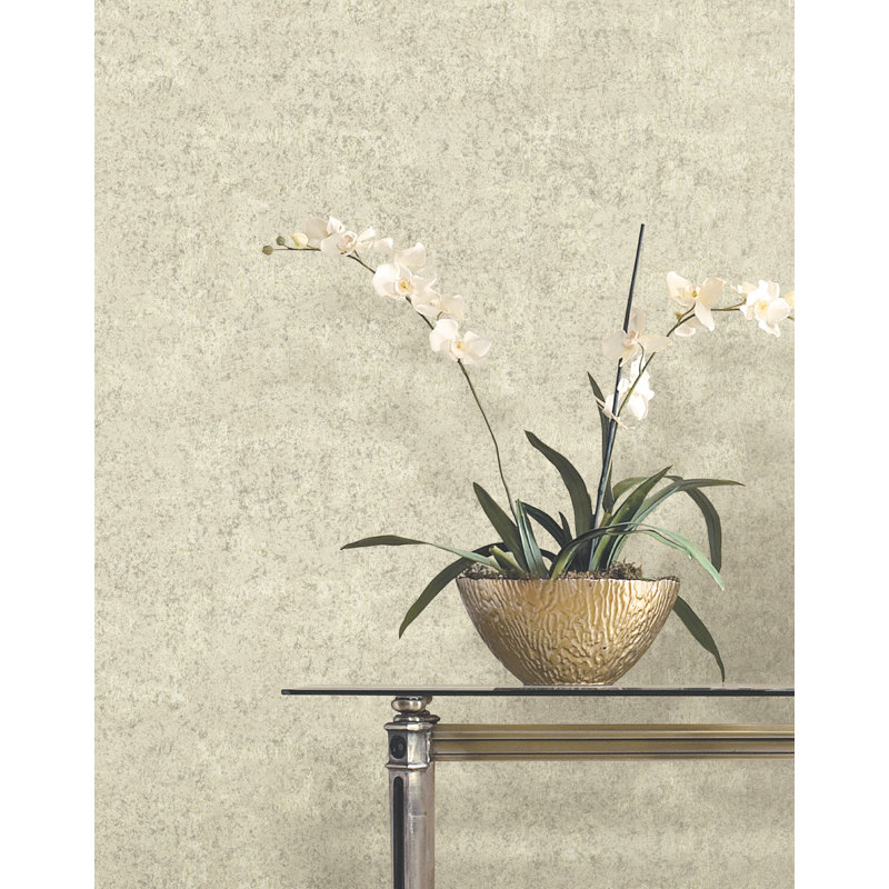 Papier peint perlé Crystal Cloud, Beige