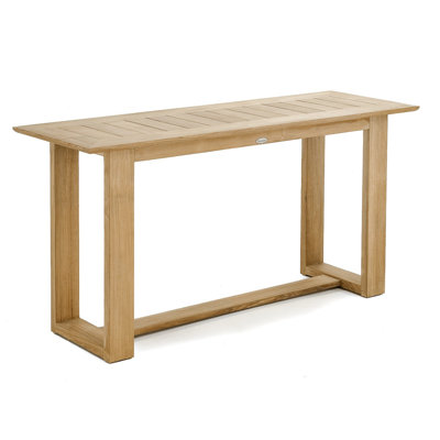 Diuri Rectangular Teak Outdoor Buffet & Console Table , 60'' in. W 24'' in. D