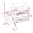 House-Shaped Multi-Functional Metal Bunk Bed with Built-in Stair Storage and Slide-337228568