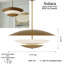 Luminaire suspendu 5 lumières