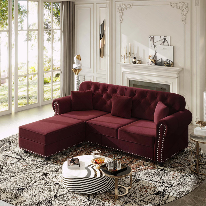 Velours Chesterfield, Bourgogne