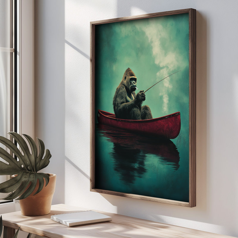 Stunning Decorative Framed MDF Painting, 13.8 x 18.5 x 0.8 inches | 100% MDF with 3 mm Thickness, Elegant Pine Wood Frame | UV Printed Artwork for Home Decor, Perfect for Living Room & Bedroom Accent
