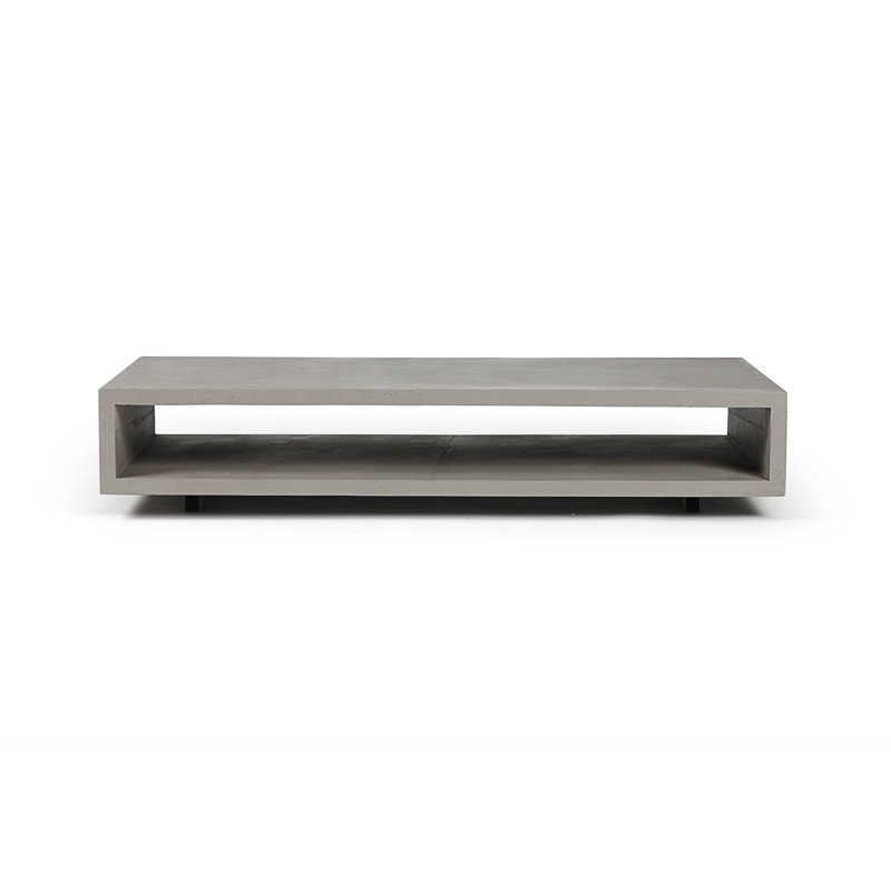 Table basse avec rangement Monobloc