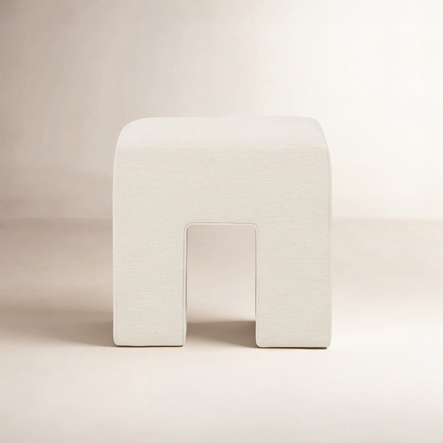 Aidy Stool, Beige