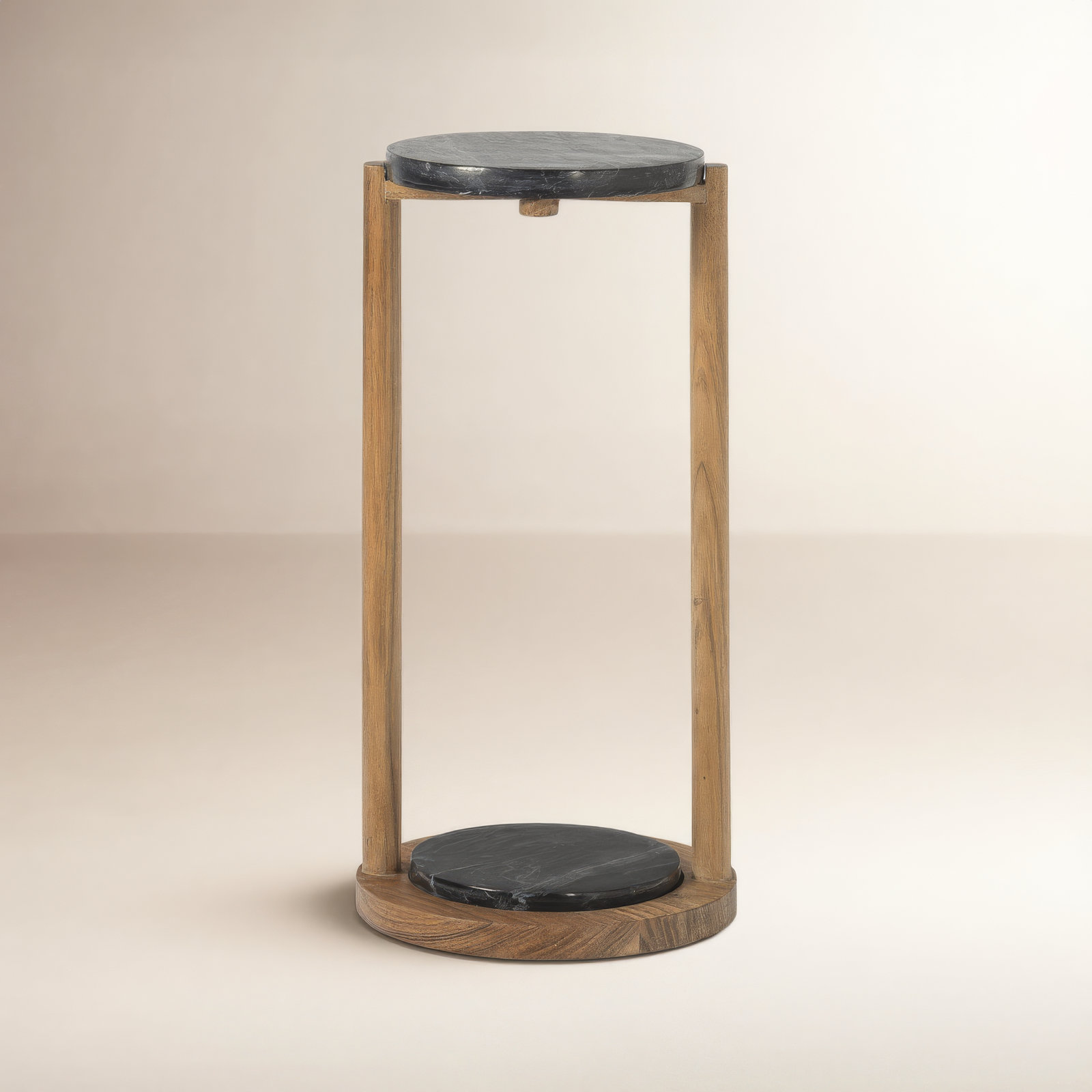 Kamba End Table, Black