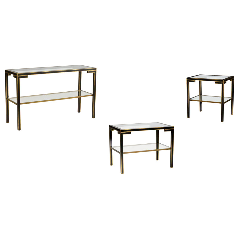 Ensemble de tables basses 3 pièces Decker