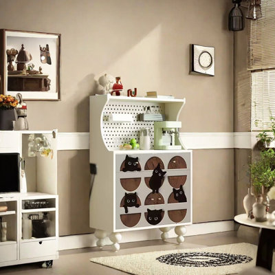 Armoire d'appoint moderne et multifonctionnelle