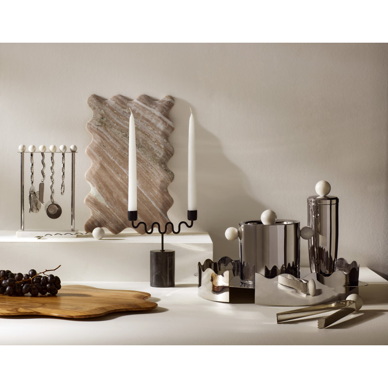 Kora Large Marble Serving Board