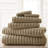 Modern Threads Spa Collection 6-Piece Ultra Soft Quick-Dry 550GSM 100% Combed Cotton Wavy Towel Set-662459640