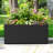 Large Rectangular Planter - Metal Rectangular Planter Box with Drainage Holes for Indoor and Outdoor Use-87823477-87823479