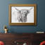 «Soft Focus Highland Catt I», peinture sur toile encadrée-1577865804-1560573349