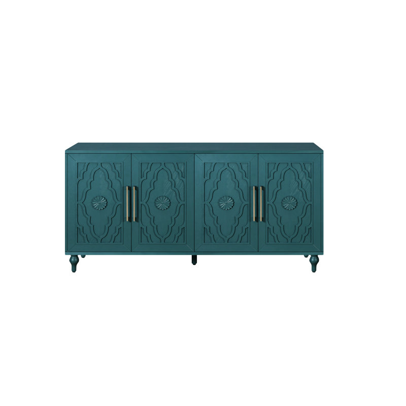 Grande armoire de rangement 63 po avec poignée en métal