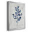 Toile encadrée de qualité supérieure Wild Indigo II - prête à être accrochée-39640726-39640725