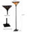 Lampe torchère sur pied 69 po Briggston
